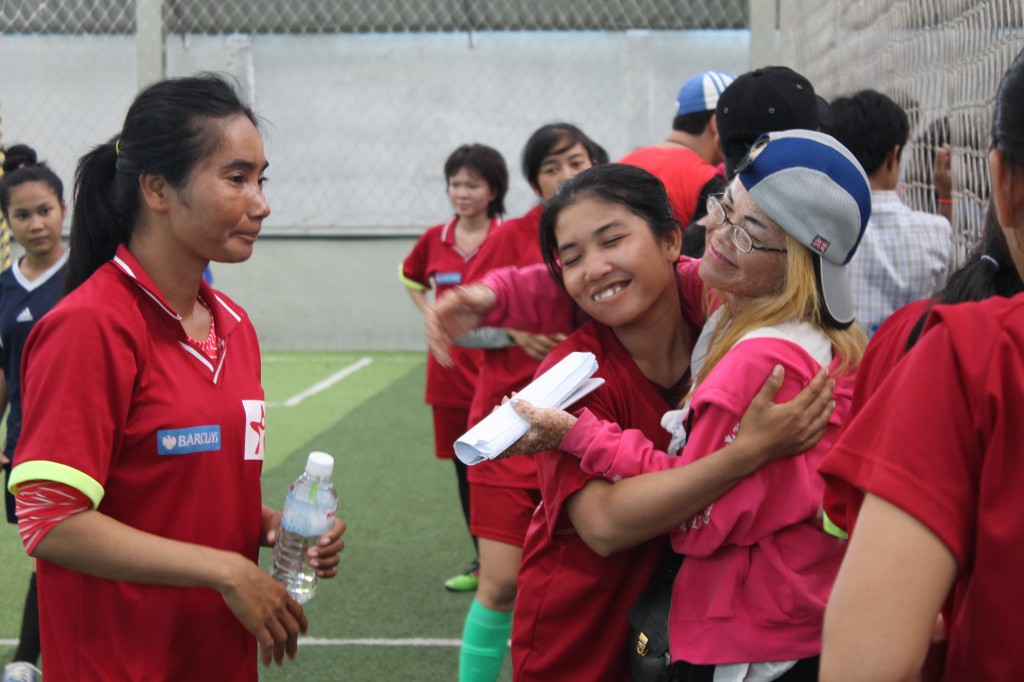 Friends reunited at Sports Day