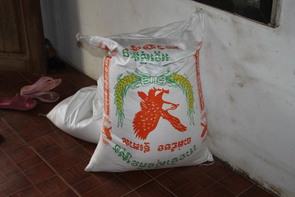 Rice at DDP House Kampot