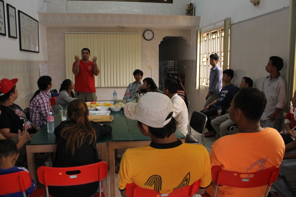 DCC Phnom Penh workshop on healthy eating