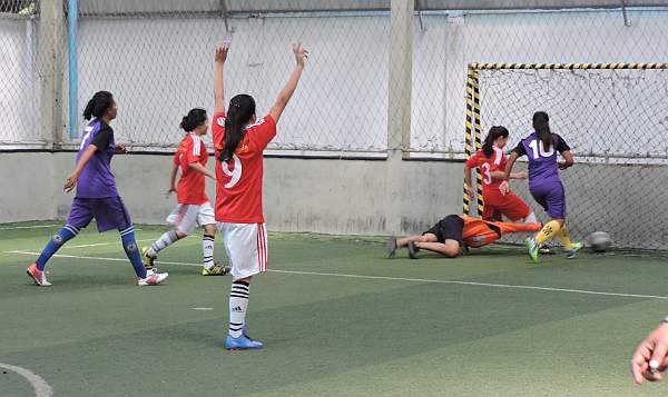 Scoring a goal--for the opposition