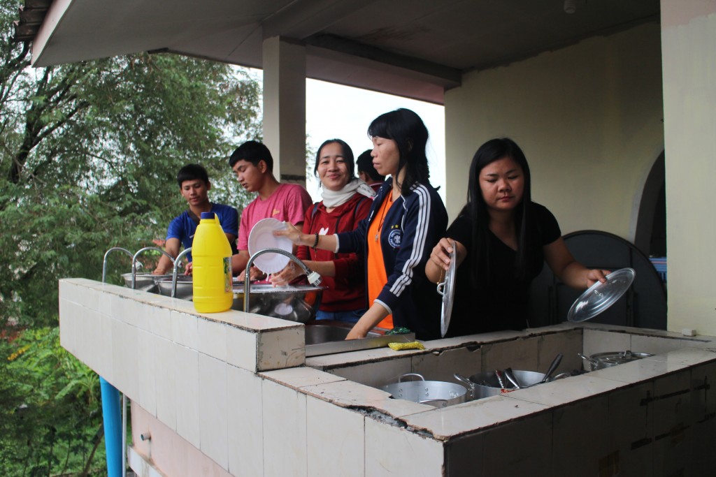 Group disk washing